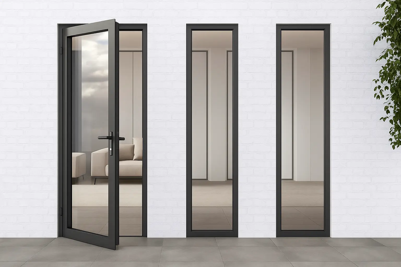 Aluminium Doors — Casement