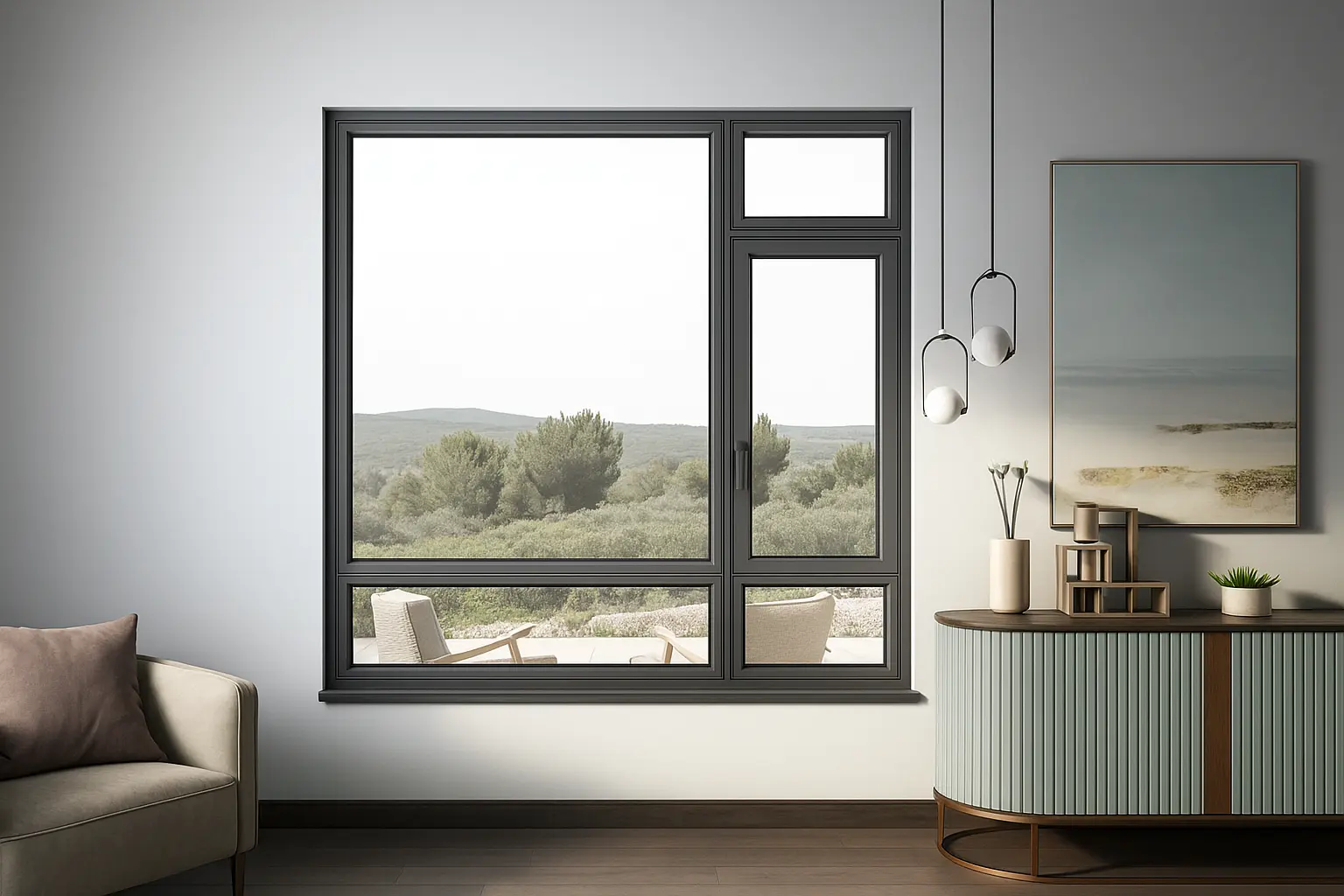 Aluminium Windows — Casement