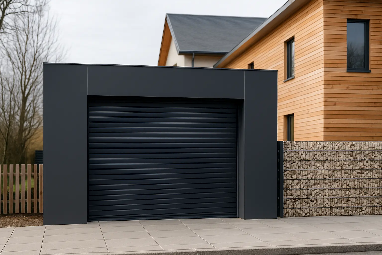 Porte da garage avvolgibili